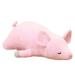 Pig Plush Toy Stuffed Lying Pig Pillow Pink Kids Toys Birthday Gift for Children
