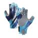 Half Finger Cycling Driving Glove NonSlip Wear-Resistant Breathable Sport Gloves in Clearance Blue