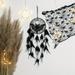 1pc Feather Dream Catcher Wall Mount Room Decor Window Decor Boho Decor Garden Living Room Wall Hanging Home Decor Dream Catcher Student Creative Gift Nursery Room Adult Room Bedside DÃ©cor Hallowe