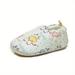 Baby Boys Girls Cartoon Print Lightweight Comfy Non-Slip Crib Shoes For First Walkers Newborn Infant Spring And Summer
