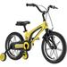 14 Kids Bike for Girls and Boys Magnesium Alloy Frame with Auxiliary Wheel Kids Single Speed Cruiser Bike