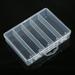 Aibecy Fishing Tool Compartment Bait Lure Bait Lure Box Bait Case Tool Lure Box Bait 5 Compartment Bait Box Bait Case So Box Qahm Tool So Box Eryue Zdhf Lure Case 5 Buzhi