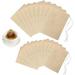 200 Pcs Loose Leaf Tea Bags with Drawstring | Unbleached Disposable Tea Filter Bags for Loose Tea | Premium Wood Pulp Material | Excellent Permeability | Easy to Use | Two Sizes Included