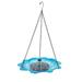 Blue Hanging Bird Feeder Hanging Tray Bird Bath Tray Hanging Bird Water Or Bird Hanging Bird Baths For Outdoors Outdoor Decoration Garden Decoration