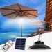 WZHXIN Desk Lamp Solar Umbrella Lights Outdoor Timed Remote Control Solar Powered Patio Umbrella Lights Led Umbrella Patio Lights for Beach Tent Camping Garden Party Clearance Desk Lamp