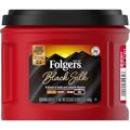 Folgers Black Silk Ground Coffee Smooth Dark Roast 22.6 Oz (Pack of 2)