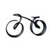 DGOO MINIMALISTIC BICYCLE SCULPTURE Bicycle Ornamentsï¼ŒMinimalistic Bicycle Sculpture Wire Framed Style