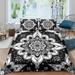 Newly Fashion Bedspreads Mandala Duvet Cover Pillowcase Adult Home Bedclothes Bedding Set King (90 x104 )