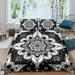 Newly Fashion Bedspreads Mandala Duvet Cover Pillowcase Adult Home Bedclothes Bedding Set California King (98 x104 )