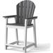 Tall Adirondack Chairs Outdoor Balcony Chair Patio Bar Stool Chair with Widened Arms High Back Footrest 400lbs All-Weather Bar Chair for Garden Yard Backyard