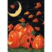 Home Garden 1112623 Halloween Gnome Halloween Garden Flag 12x18 Inch Double Sided for Outdoor Fall House Yard Decoration