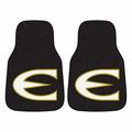 Fan Mats FAN-5230 2 Piece Emporia State University NCAA Printed Carpet Car Mats 18 x 27 in.