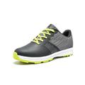 LUXUR Men s Golf Shoes - Waterproof Outdoor Shoes for Men Slip on Golf Sneakers