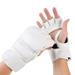2024 Half Finger Boxing Gloves Punching Bag Open Palms Fighting Kickboxing Sparring Gloves for Men Women Boxing Training White