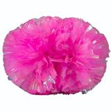 Cheerleading Pom Poms Pom Poms Cheerleading Refueling Props with Handle Plastic Pom Poms for Kids Adults Shiny