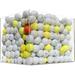 Assorted Recycle Golf Balls Hit Away Practice Recycled Golf Balls (Pack of 200)