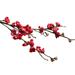 Tantouec Artificial Flowers Artificial Flowers Floral Wedding Bouquet Home Decor 1 Bouquet of Cherry Blossoms