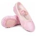 Nexete Ballet Shoes Split-Sole Slipper Flats Ballet Dance Shoes for Toddler Girl & Women in Gold Gold Glitter Silver Pink Pink Glitter Rose Gold Nude Colors