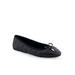 Women's Pia Casual Flat by Aerosoles in Black Quilted (Size 10 1/2 M)