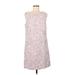 Victoria Beckham for Target Casual Dress - Shift: Pink Brocade Dresses - Women's Size Medium