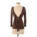 Express Cardigan Sweater: Brown Sweaters & Sweatshirts - Women's Size Small