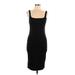 Trafaluc by Zara Cocktail Dress - Sheath: Black Dresses - Women's Size Large