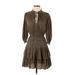 Maje Casual Dress: Brown Dresses - Women's Size 36