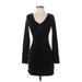 Reformation Jeans Casual Dress - Mini: Black Dresses - Women's Size X-Small