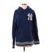 Tailgate Clothing Co. Pullover Hoodie: Blue Tops - Women's Size Small