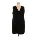 Gap Casual Dress - Sheath: Black Solid Dresses - Women's Size X-Large