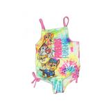 Nickelodeon One Piece Swimsuit: Pink Tropical Sporting & Activewear - Size 12 Month
