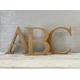 Freestanding capital MDF letters and numbers - Blank MDF letters - Blank letters for craft