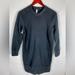 Lululemon Athletica Dresses | Lululemon On Repeat Dress Long Sleeve Cozy Casual Sweater Mini Black Size 4 Euc | Color: Black | Size: 4