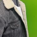 Levi's Jackets & Coats | Levi’s Wool Trucker Denim Jacket | Color: Gray/White | Size: M