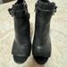 Coach Shoes | Coach- Leather Shoe Booties- Size 6.5 | Color: Black | Size: 6.5