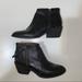 Madewell Shoes | Madewell Real Leather Ankle Boots | Color: Black | Size: 7.5