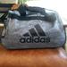 Adidas Bags | Adidas Gray/Black Duffel Bag (13x8) | Color: Black/Gray | Size: Os