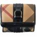 Burberry Bags | Burberry Bifold Wallet Wallet Nova Check Leather Black Brown | Color: Brown/Cream | Size: Os