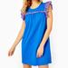 Lilly Pulitzer Dresses | Lilly Pulitzer - Ave Dress Blue Flare Small Nwot | Color: Blue/Pink | Size: S