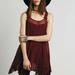 Free People Dresses | Free People 'Beads For Days' Sheer Red Beaded Gatsby Dress, Maroon, Xs | Color: Red | Size: Xs