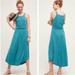 Anthropologie Dresses | Anthropologie Maeve Teal Maxi Dress Size Small New Without Tags!!! | Color: Blue/Green | Size: S