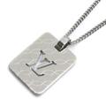 Louis Vuitton Jewelry | Louis Vuitton Louis Vuitton Steel Pendant Champs Elysees Necklace M65452 12.7... | Color: Silver | Size: Os