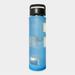 Lululemon Athletica Dining | Lululemon Althletica Pure Balance Glass Water Bottle With Blue Silicone Sleeve | Color: Black/Blue | Size: Os