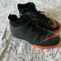 Nike Shoes | Indoor Soccer Shoes. Nike Mercurial | Color: Black/Orange | Size: 3b