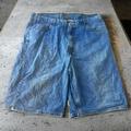 Levi's Shorts | Baggy! 2001 Levi’s Silver Tab Relaxed Denim Jorts Skater Loose Wide Leg Grunge | Color: Blue | Size: 40