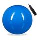 Relaxdays Gymnastikball, Fitnessball Yoga & Pilates, Sitzball Büro, Balance Ball inklusive Luftpumpe, Ø 65 cm, blau