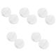 Veemoon 10 Pcs Washing Machine Knob Switch Washer Timer Knobs Washer Range Control Knobs Washer Rotary Knobs Replacements Knobs for Washer Button Dryer Plastic White