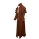 Halloween Costume Priest Costume Men's Monk Robe Priest Clergy Robe Men's Vintage Coat Long Jacket Medieval Clothing Trench Coat Men Renaissance Cosplay Carnival Black