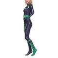 MODRYER Women's Cosplay Costume Shego Kim Possible Fancy Dress Suit Girls Masquerade Bodysuit Kids Adults Theme Party Jumpsuit Halloween Carnival Onesies,Green-Adults/2XL/180~190cm