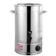 LecMy Commercial Milk Tea Urn, Electric Stainless Steel Hot Water Urn Insulated Bucket with Tap, Catering Urn for Beverage Coffee Shop Canteen (Color : A, Size : 48L)